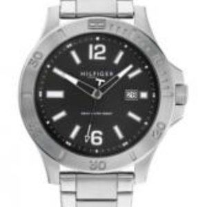 TOMMY HILFER MENS STAINLESS STEEL WATCH